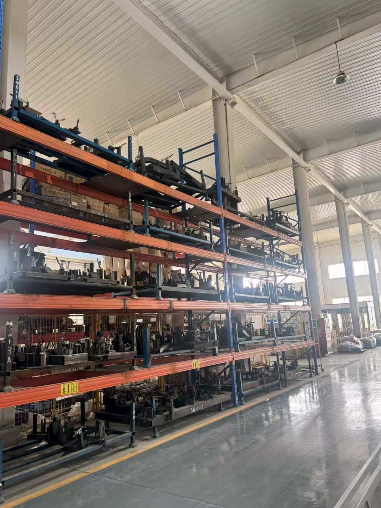 Frame Components — user-provided factory photograph