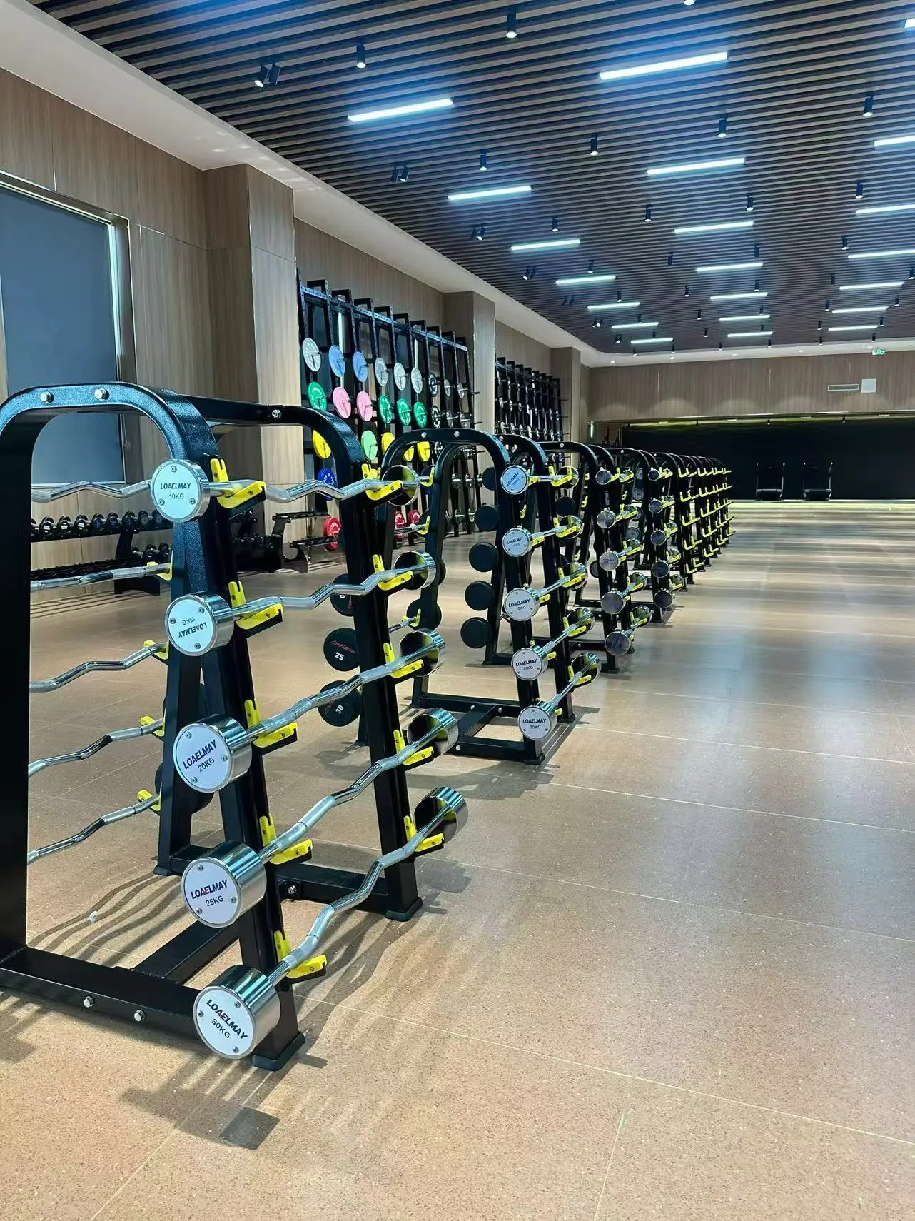 Equipment Showroom — user-provided factory photograph