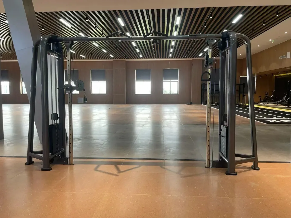 Dual cable station