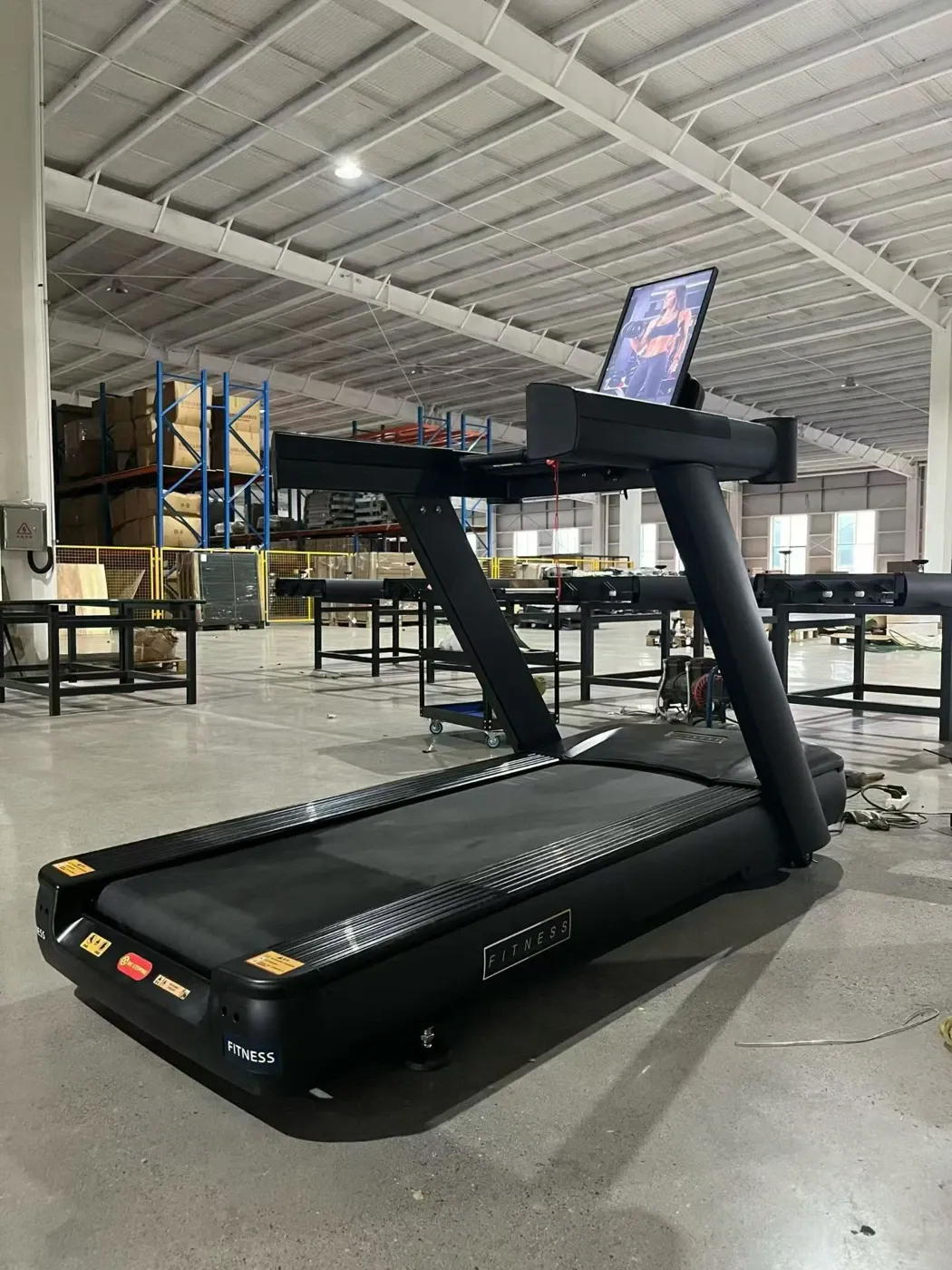 Treadmill on production floor